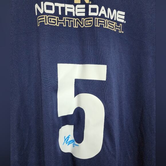 Notre Dame Pro Edge Jersey Shirt Men's Size XL - Picture 6 of 8